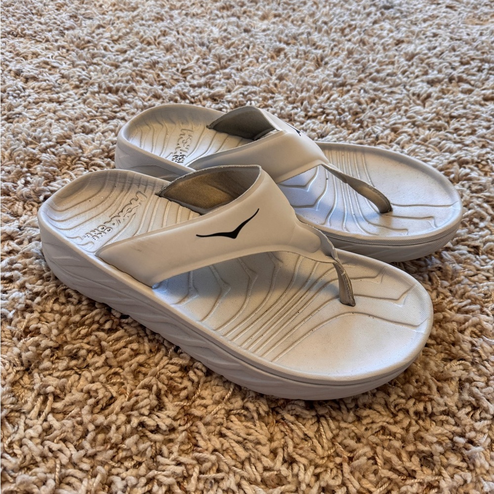 Hoka Flip Flops - size Men’s 8, Women’s 10 - gently worn
